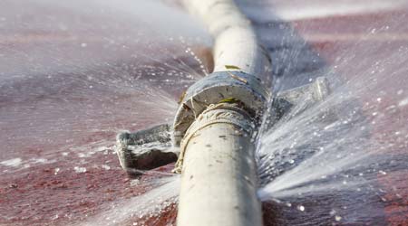 Broken water lines or Burst pipe, Leaky taps